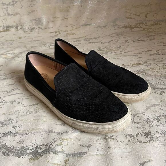 Vince Camuto leather slide on sneakers - Picture 3 of 12